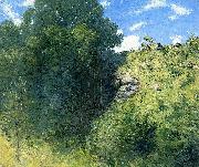 julian alden weir Ravine near Branchville oil on canvas